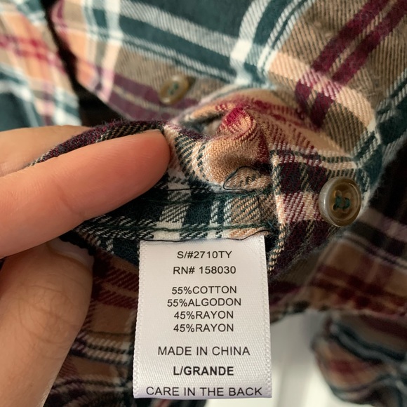 Unisex Flannel - Picture 2 of 2